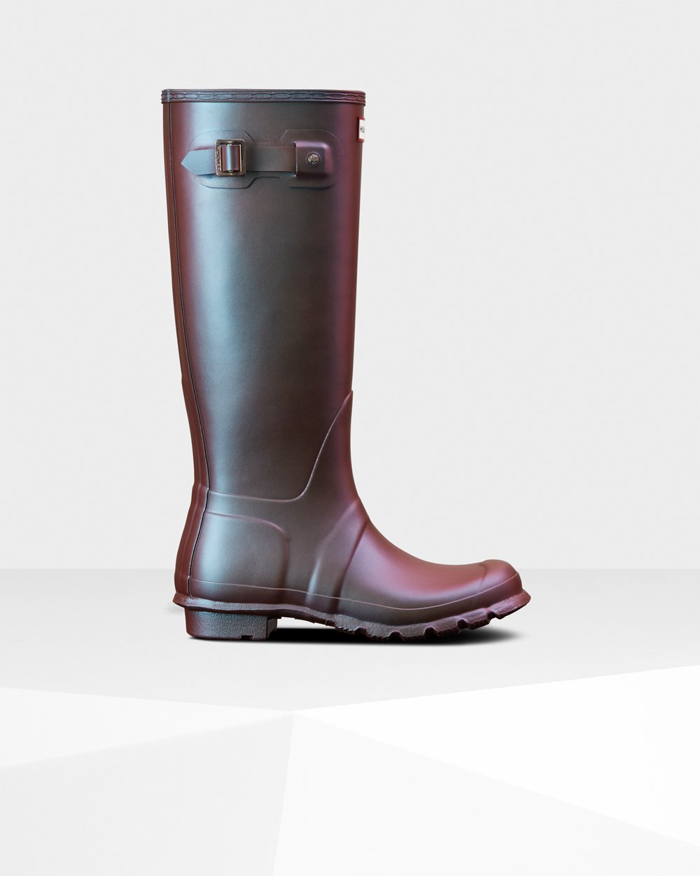 Botas de Lluvia Altas Hunter Mujer - Original Nebula - Azules - USKZMBQ-13